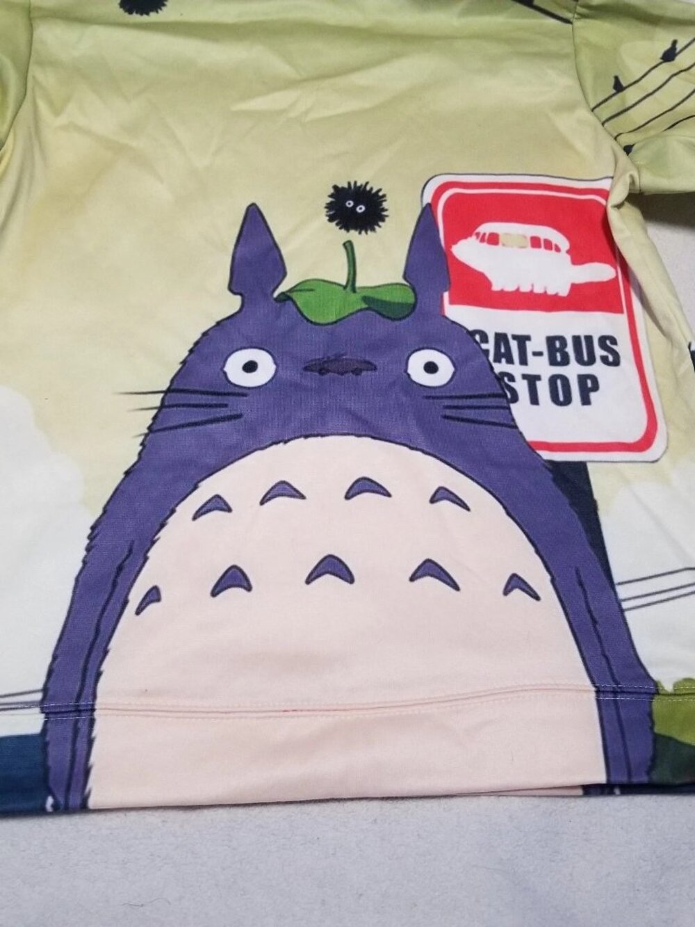 My Neighbor Totoro Men Size Small All Over Print Hoodie Style No. 33HH033 Anime - Picture 7 of 7